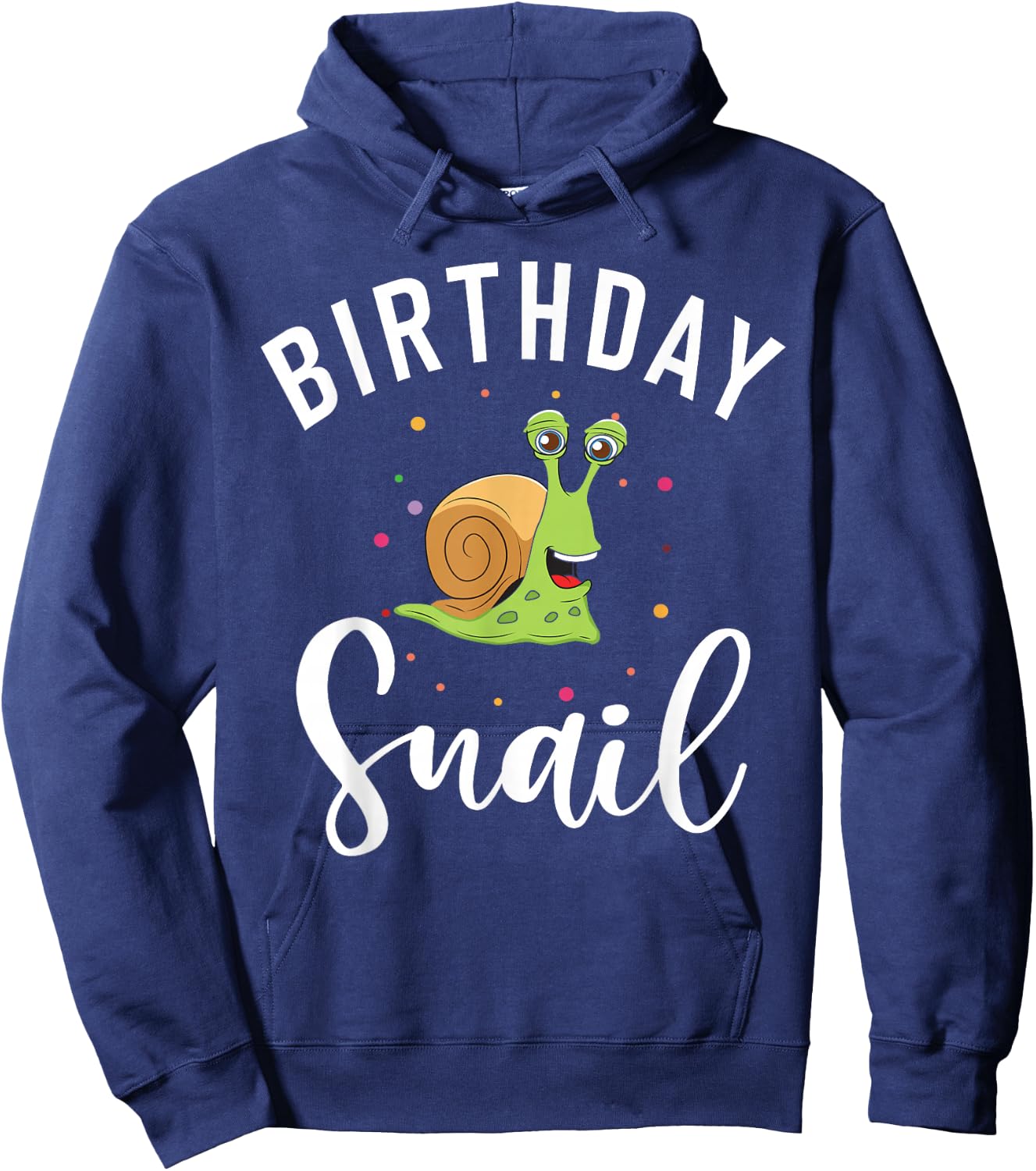 Birthday Snail Birthday Hoodie - Hoodie | Navy