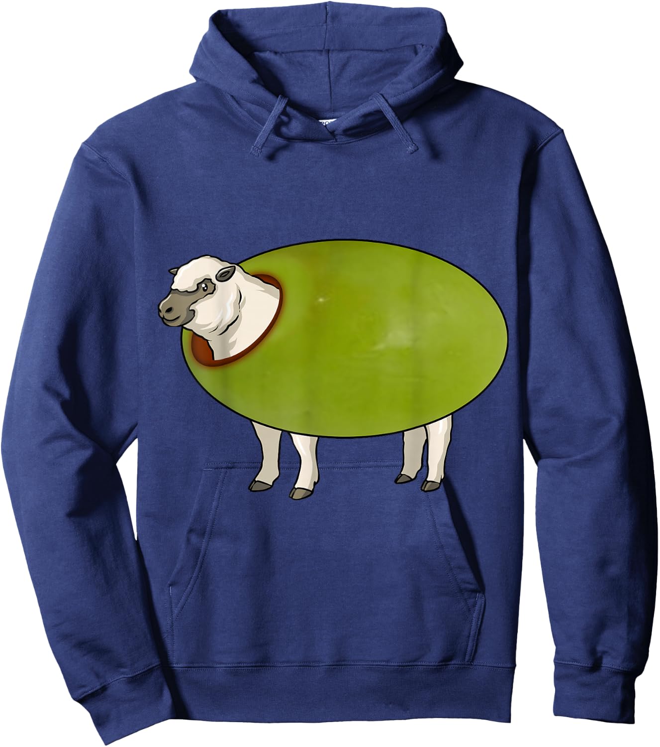 Olive Ewe (I Love You Pun) Hoodie - Hoodie | Navy