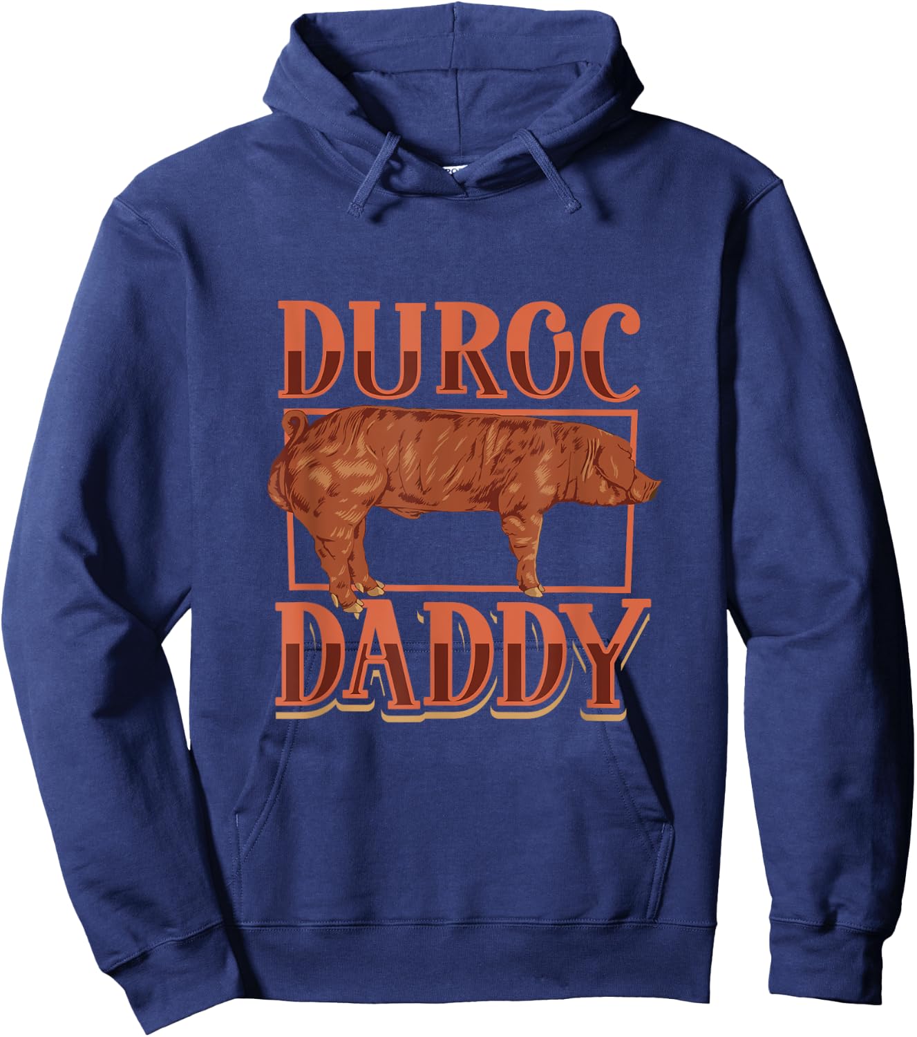 Duroc Pig Daddy Hoodie - Hoodie | Navy