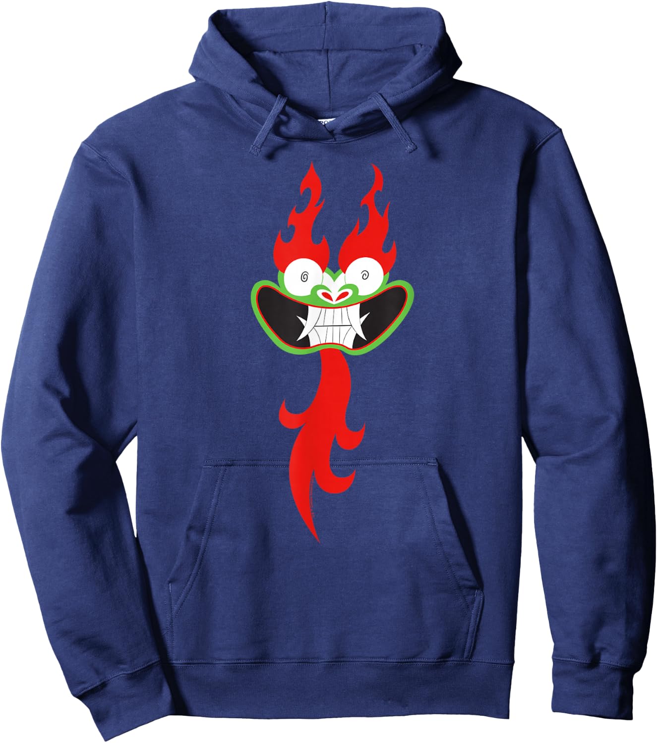 Samurai Jack Big Face of Aku Hoodie - Hoodie | Navy