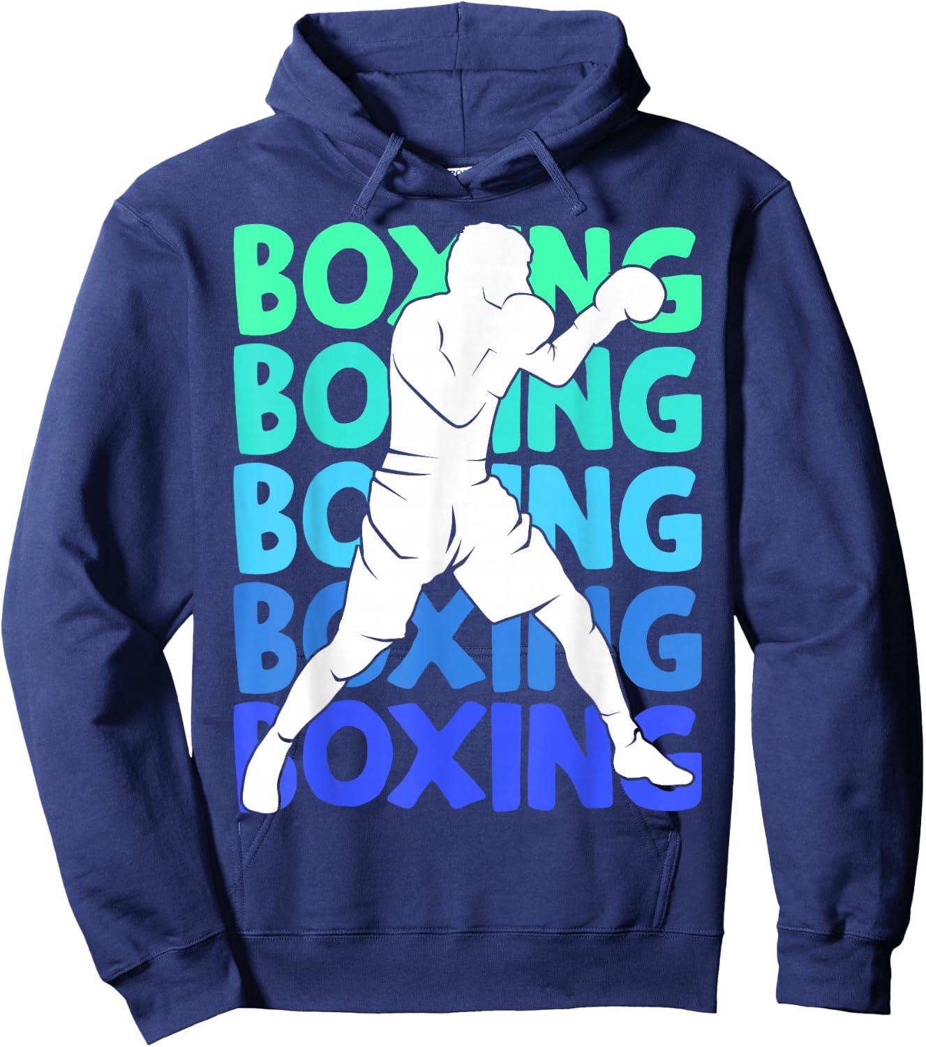 Boxing Boxer Boys Men Kids Hoodie - Hoodie | Navy