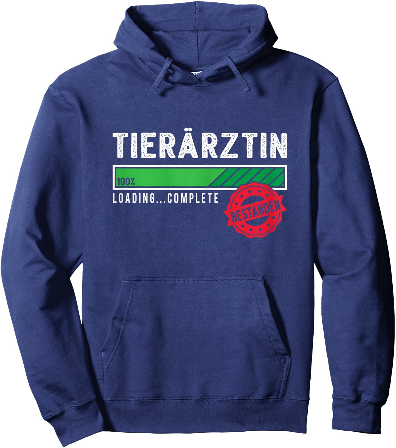 Tierärztin Ausbildung Prüfung Bestanden Hoodie - Hoodie | Navy