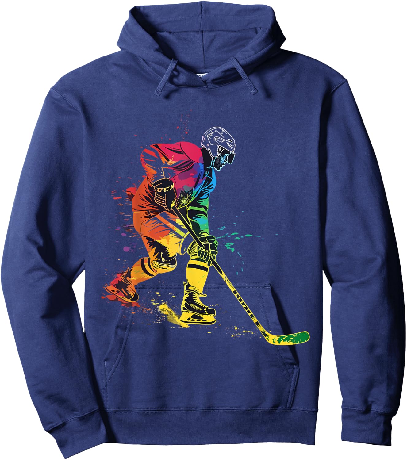Joueur de hockey sur glace Hoodie - Hoodie | Navy