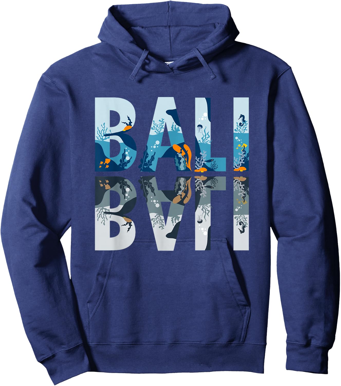 Bali | Travel Vacation Ocean | Indonesia Hoodie - Hoodie | Navy