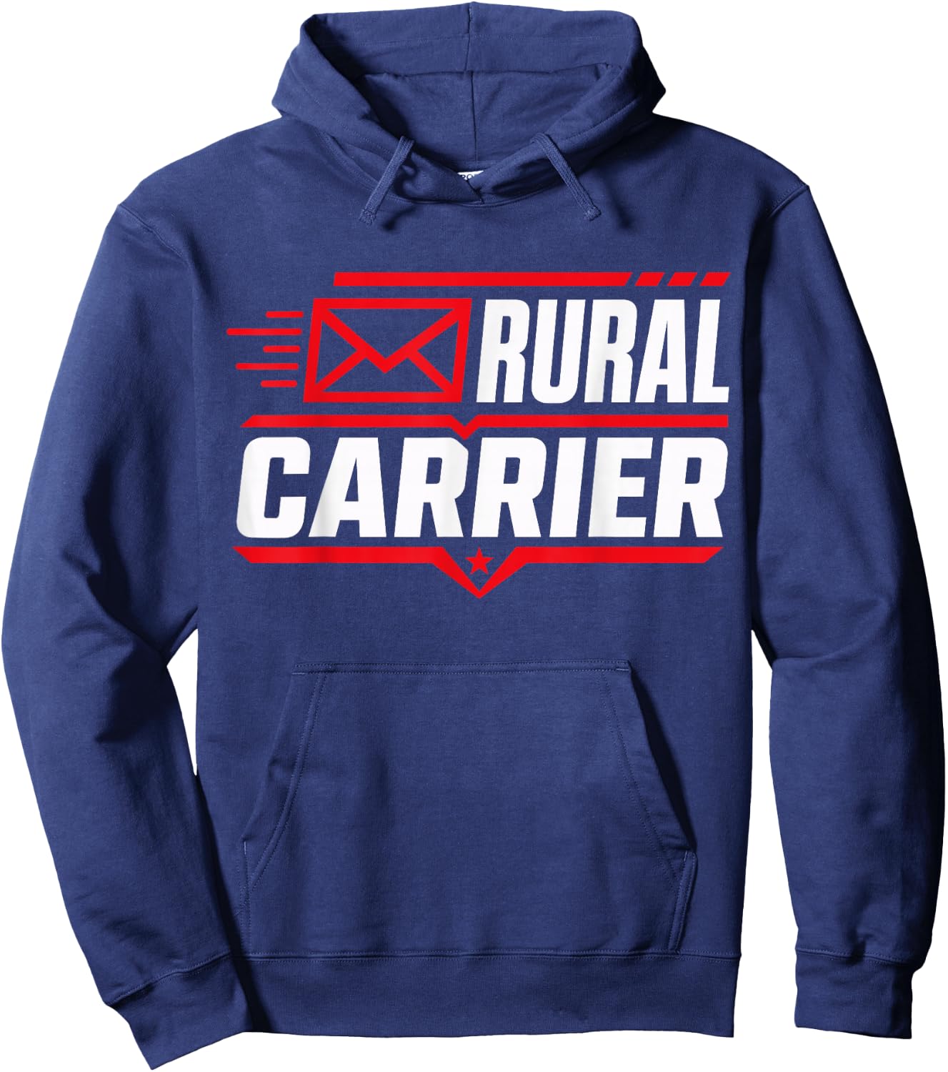 Rural Carrier Postal Worker Mailman Delivery Hoodie - Hoodie | Navy