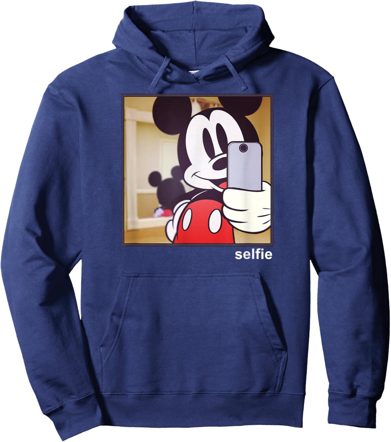 Disney - Mickey Mouse Selfie Hoodie - Hoodie | Navy