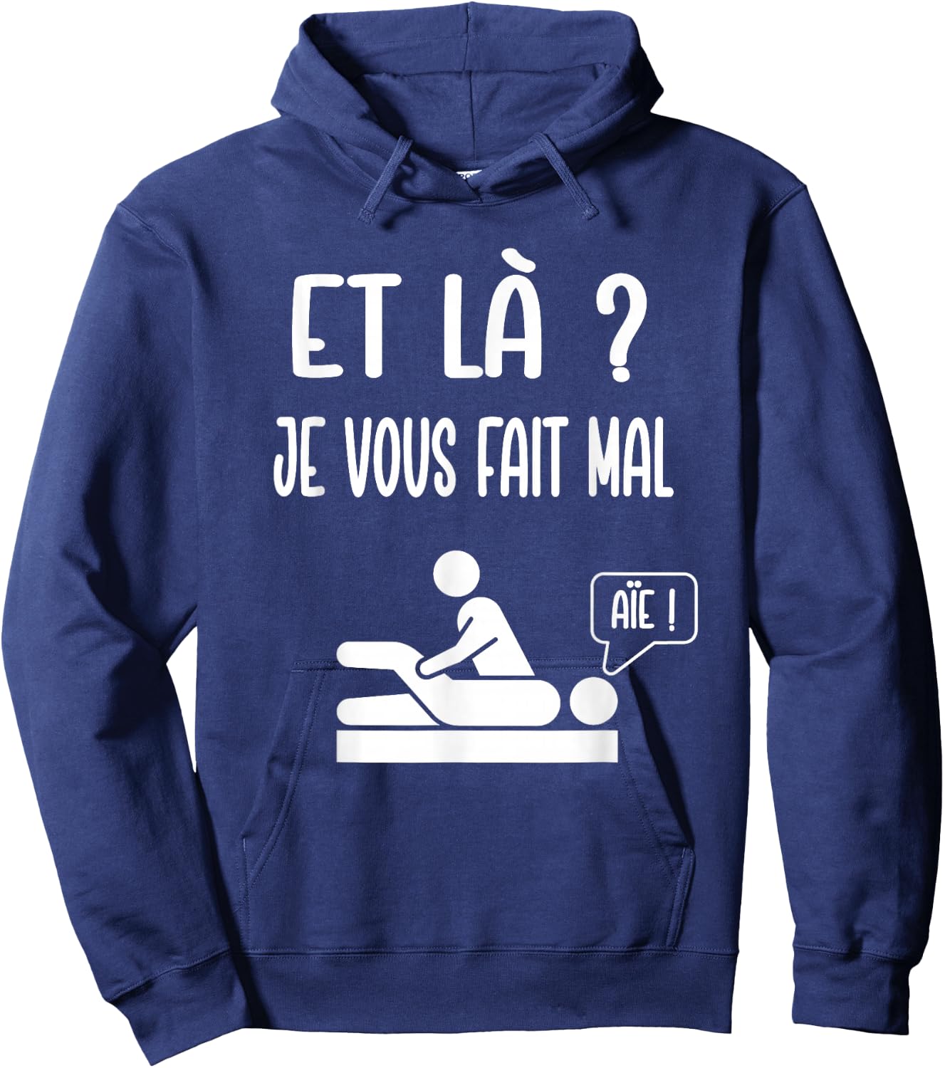 et là Je Vous Mal Hoodie - Hoodie | Navy