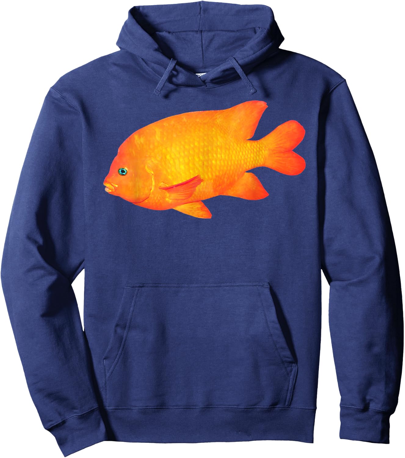 Garibaldi Fish Shirt State Fish of California Hoodie - Hoodie | Navy