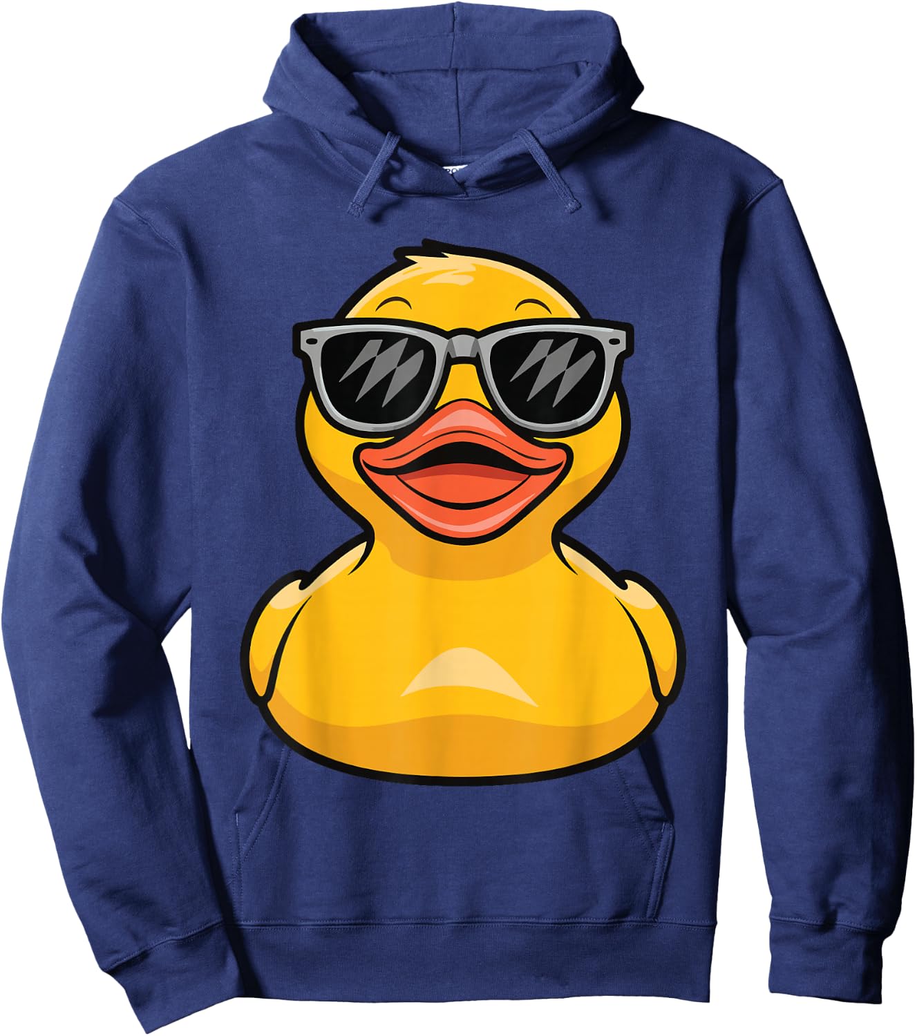 Rubber Duck With Sunglasses Hoodie - Hoodie | Navy