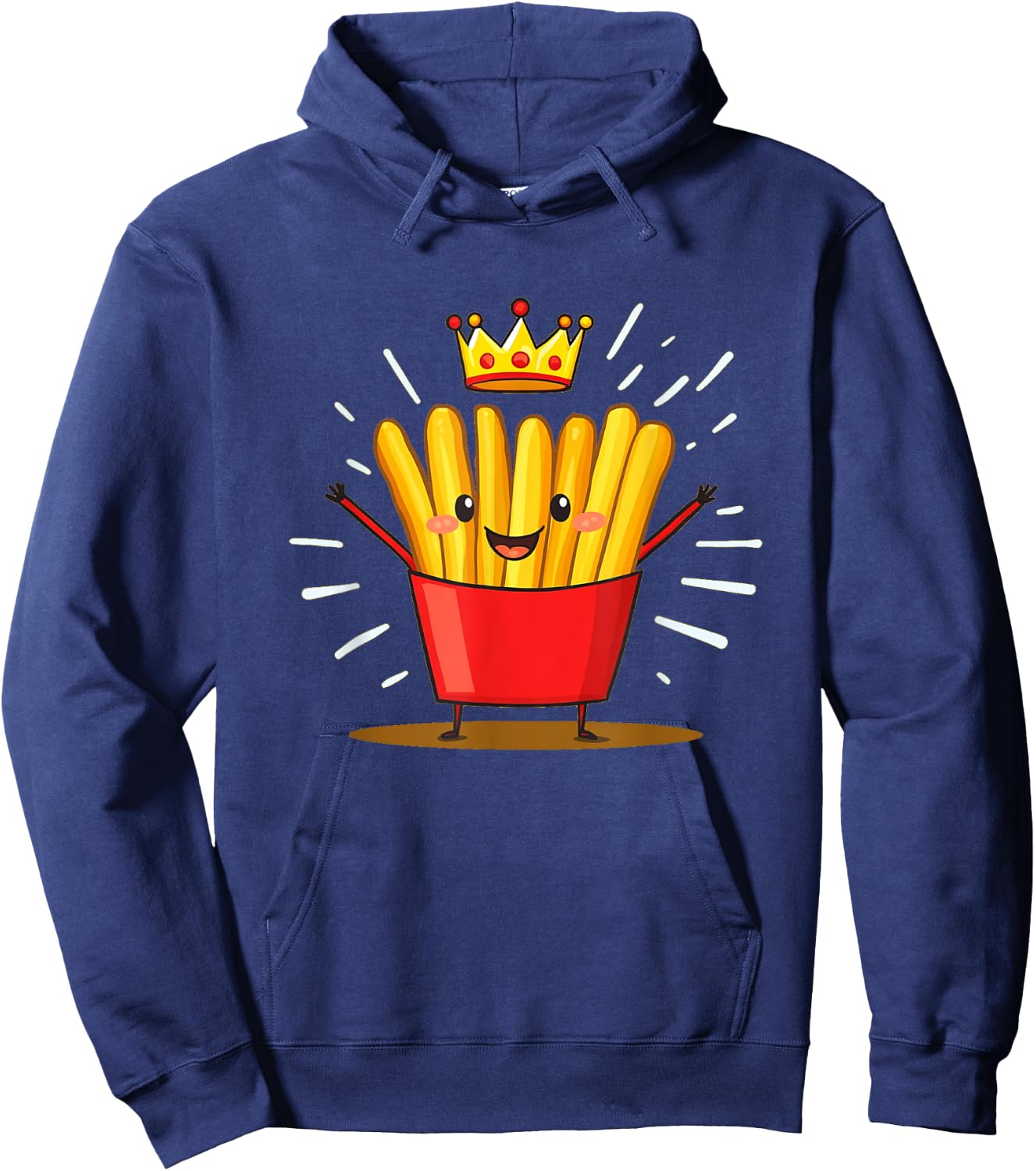 Costume with Crown Funny Adult Kids Hoodie - Hoodie | Navy