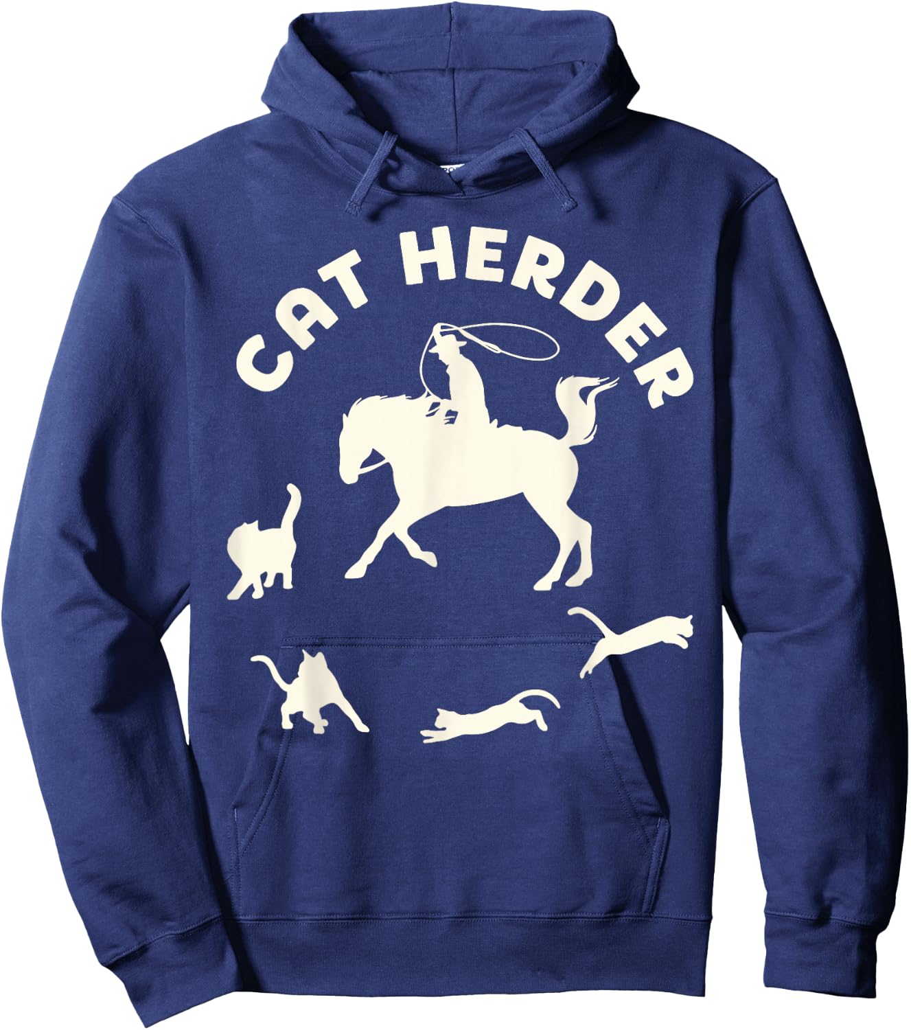 Cat Herder Hoodie - Hoodie | Navy