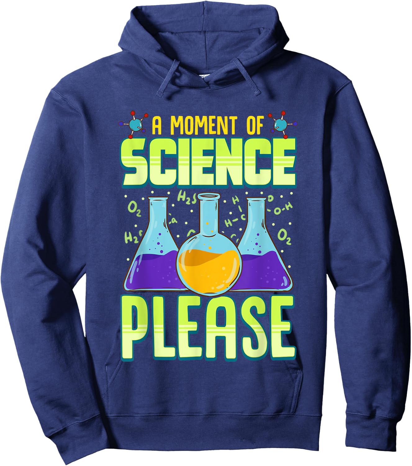 A Moment of Science Please Hoodie - Hoodie | Navy