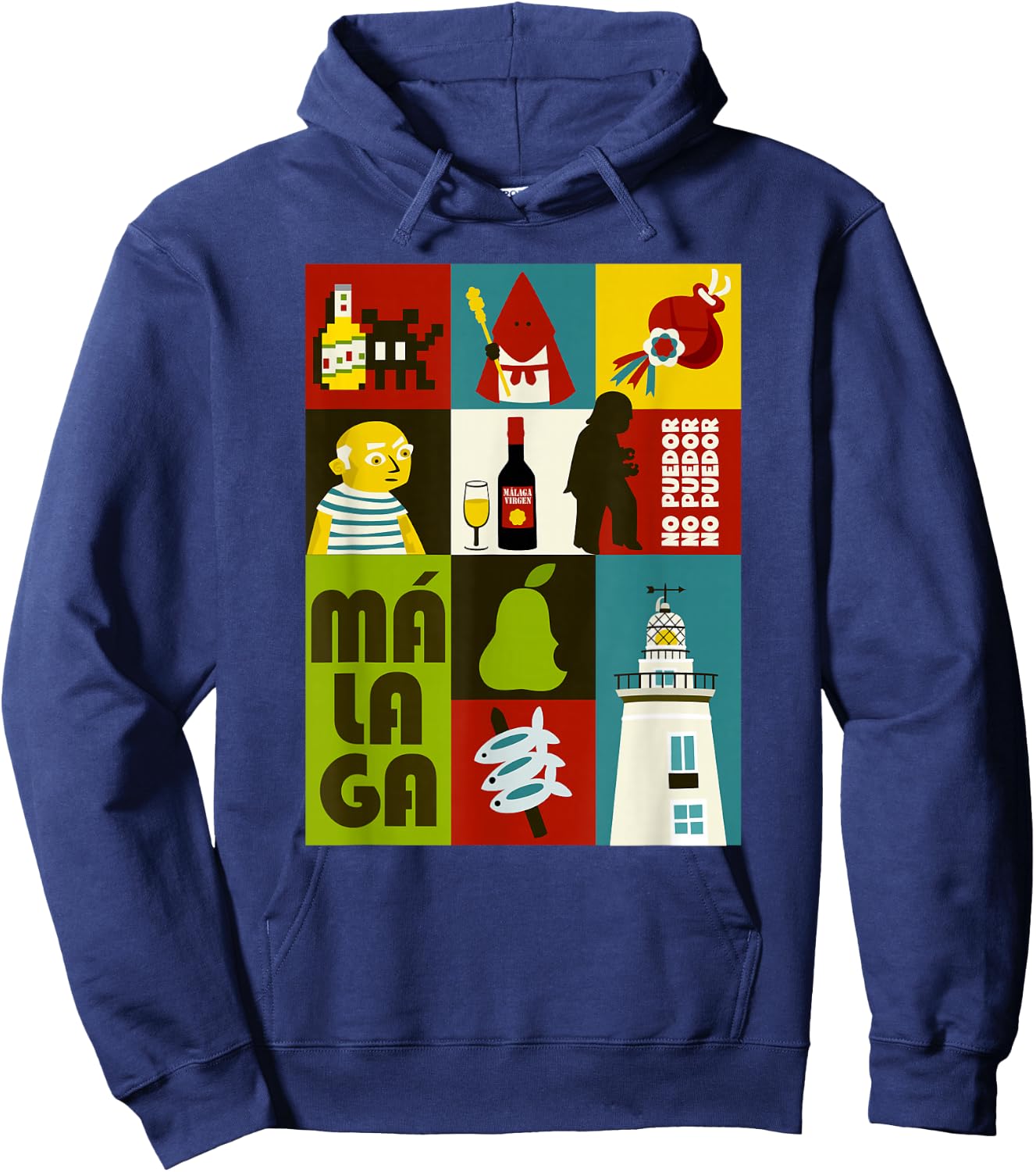 Souvenir Malaga Hoodie - Hoodie | Navy