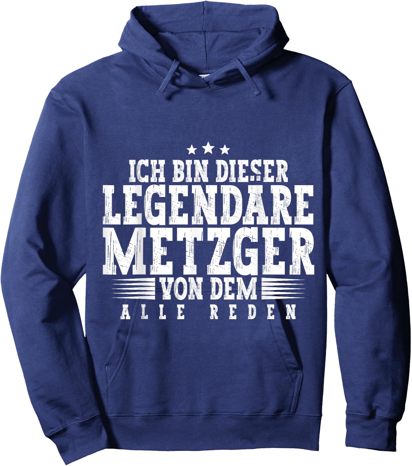 Fleischer Metzger Hoodie - Hoodie | Navy