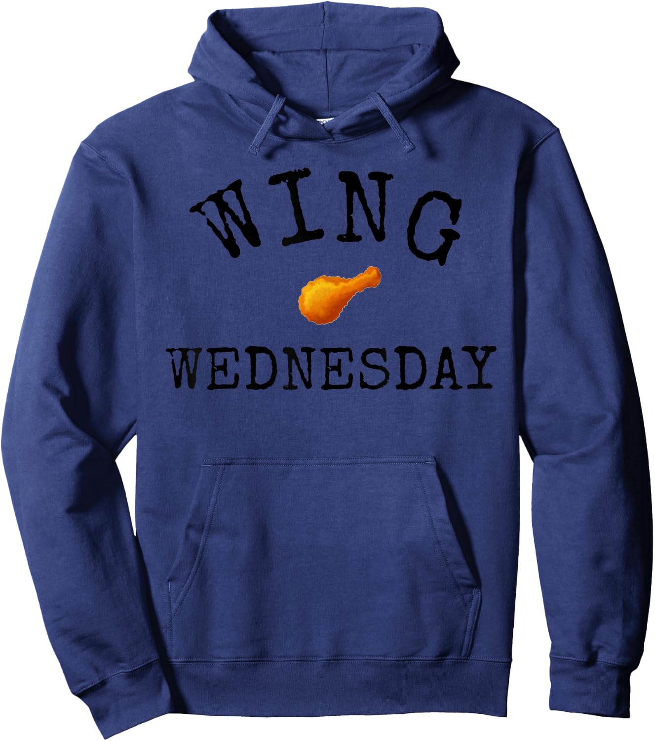 Wing Wednesday Hoodie - Hoodie | Navy