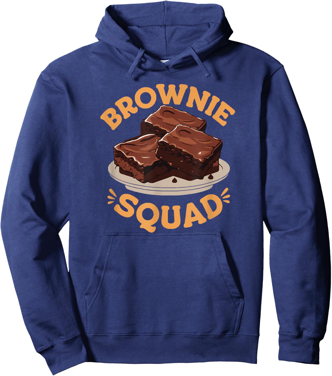 Brownie Squad Chocolate Dessert Hoodie - Hoodie | Navy