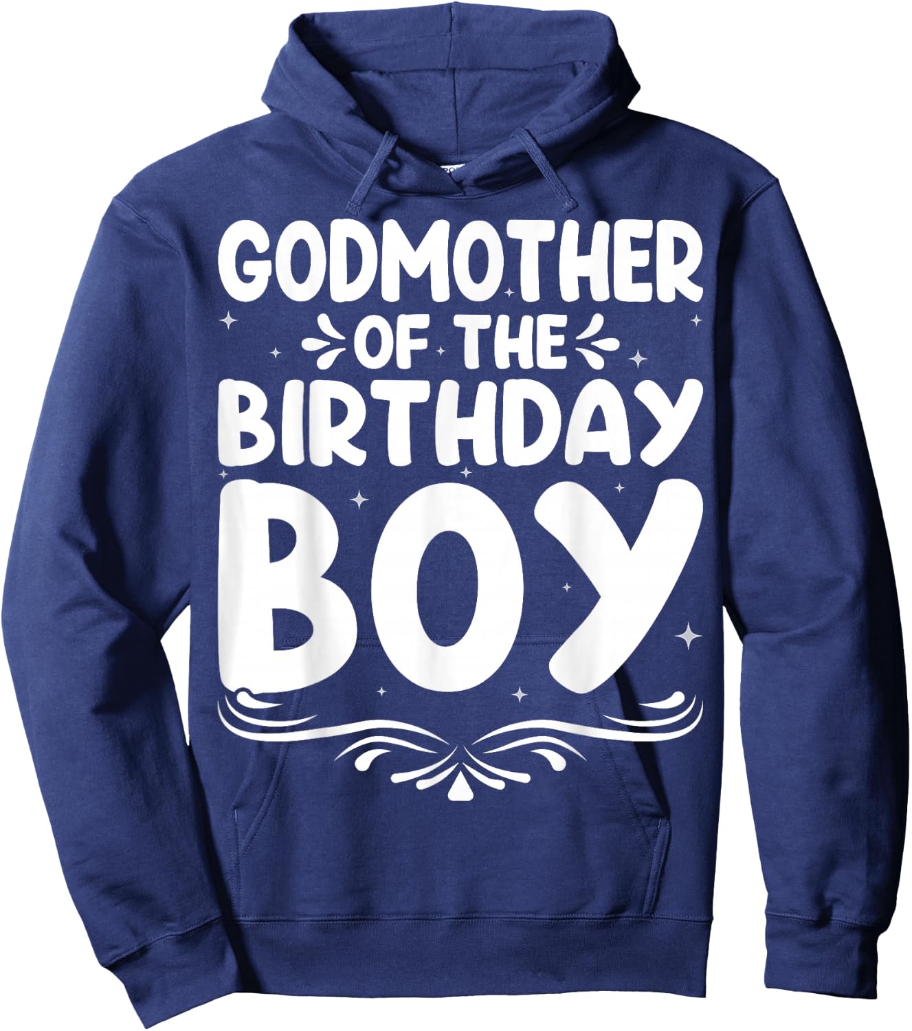 Godmother of The Birthday Boy Hoodie - Hoodie | Navy