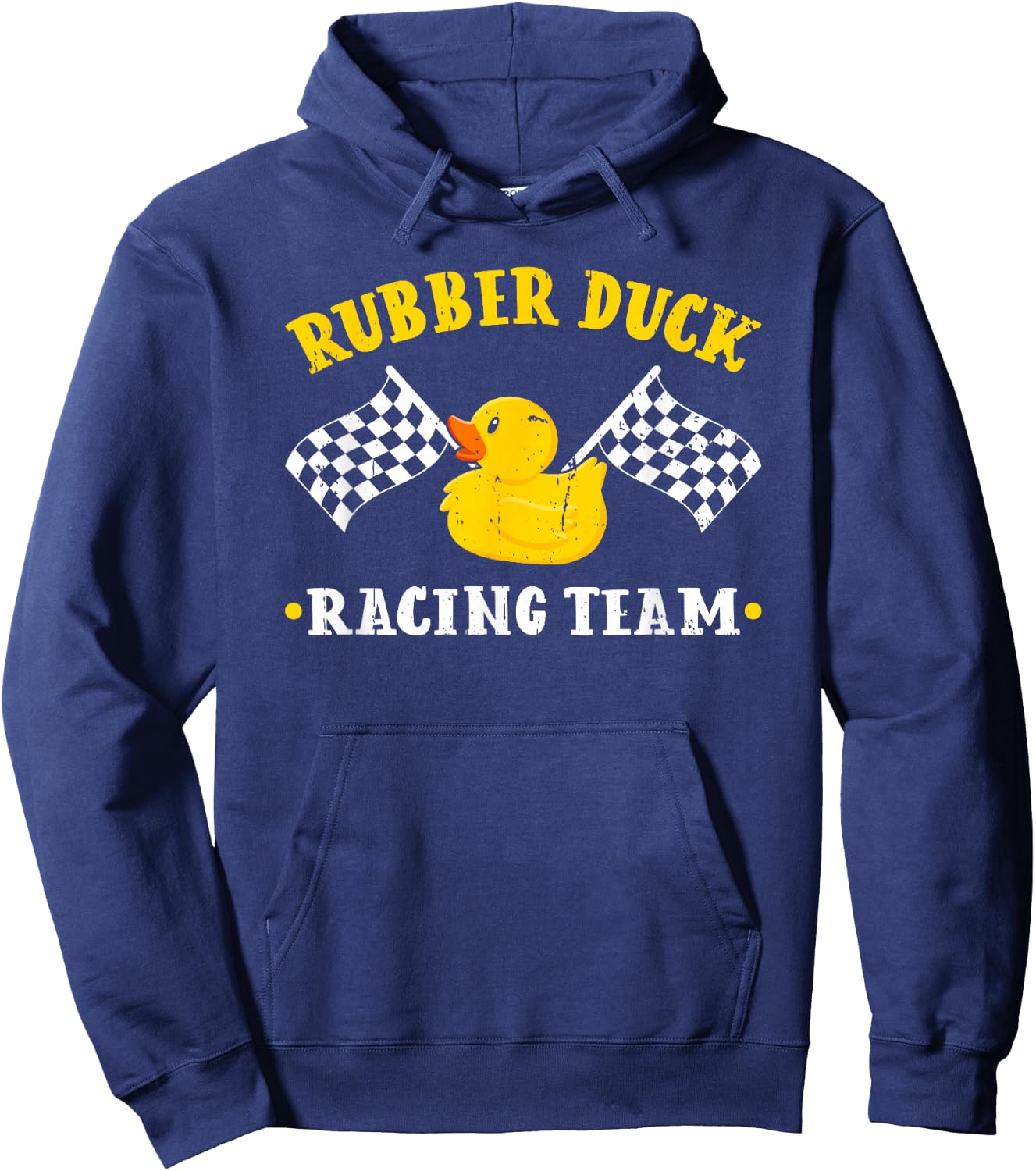 Rubber Duck Racing Team Family Competition Race Hoodie - Hoodie | Navy