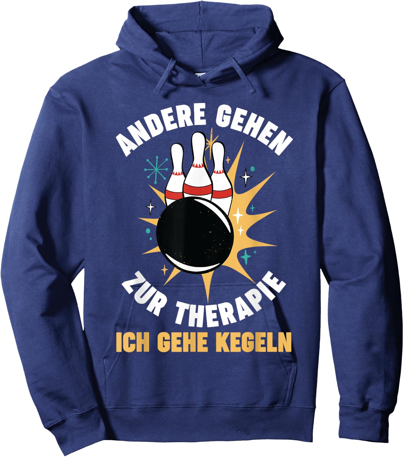 with Kegel Design, black Hoodie - Hoodie | Navy