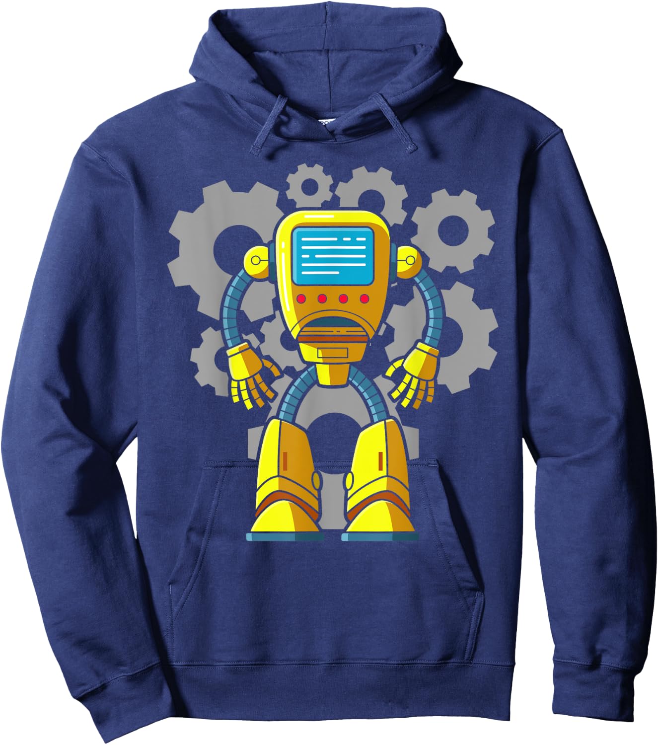 Robotik Kinder Roboter Kostüm Jungen Hoodie - Hoodie | Navy