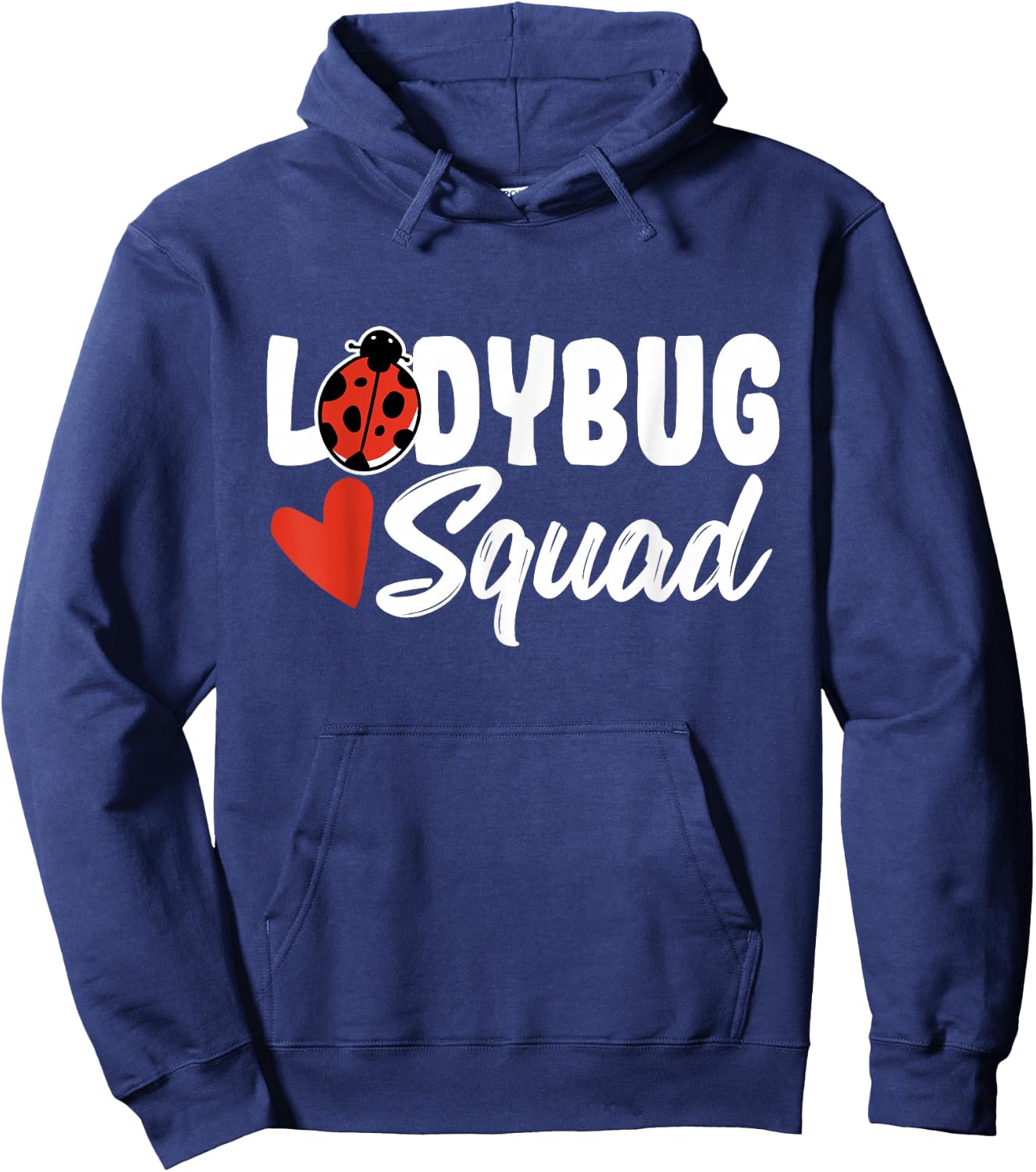 Ladybug Costume Women Kids Ladybug Squad Hoodie - Hoodie | Navy
