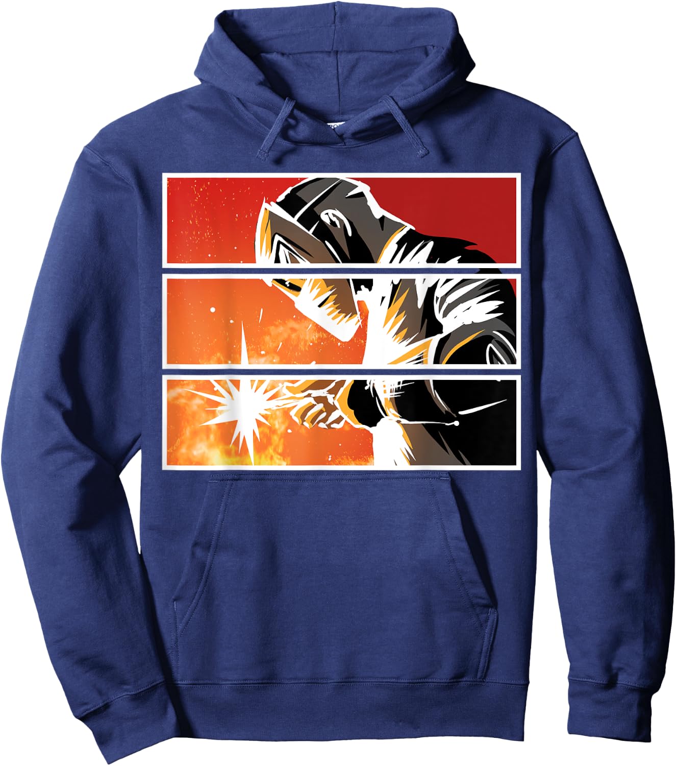 Arc Welder Stick Welding Gas Welding Hoodie - Hoodie | Navy