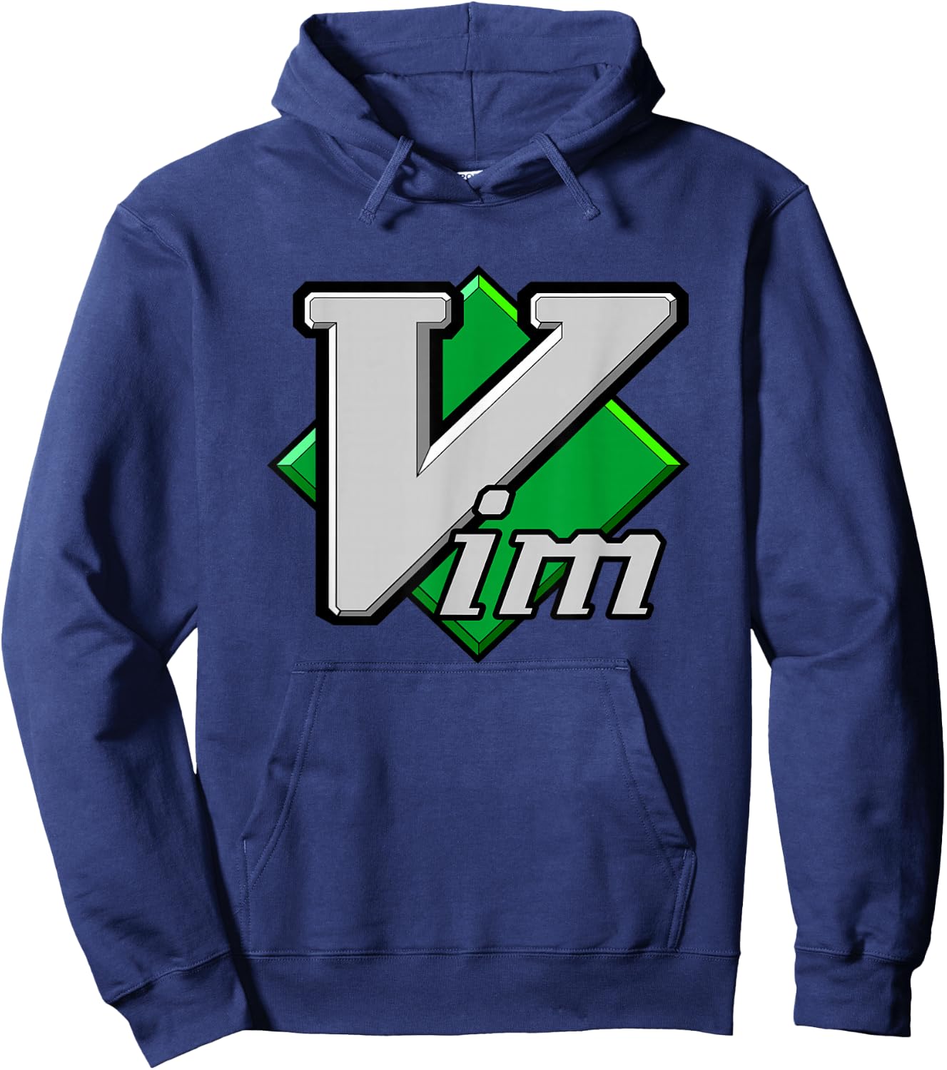 Vim Vi IMproved Script Text Editor Hoodie - Hoodie | Navy