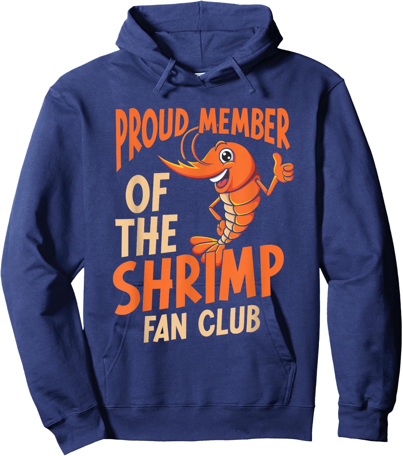 Shrimp Whisperer Seafood Shrimp Lover Hoodie - Hoodie | Navy
