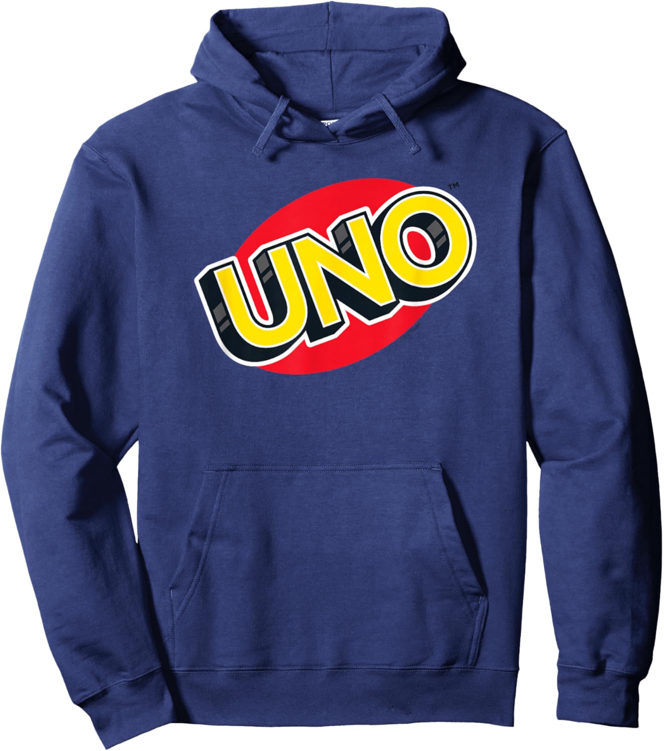 UNO - Logo , black Hoodie - Hoodie | Navy