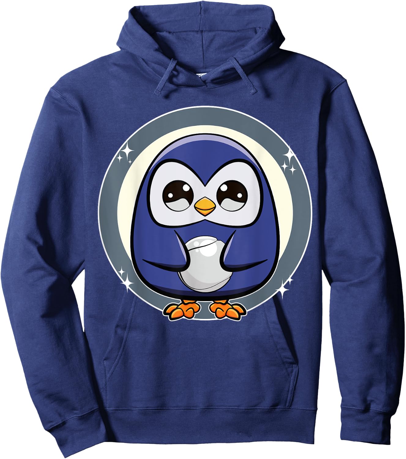 Penguin Baseball Hoodie - Hoodie | Navy
