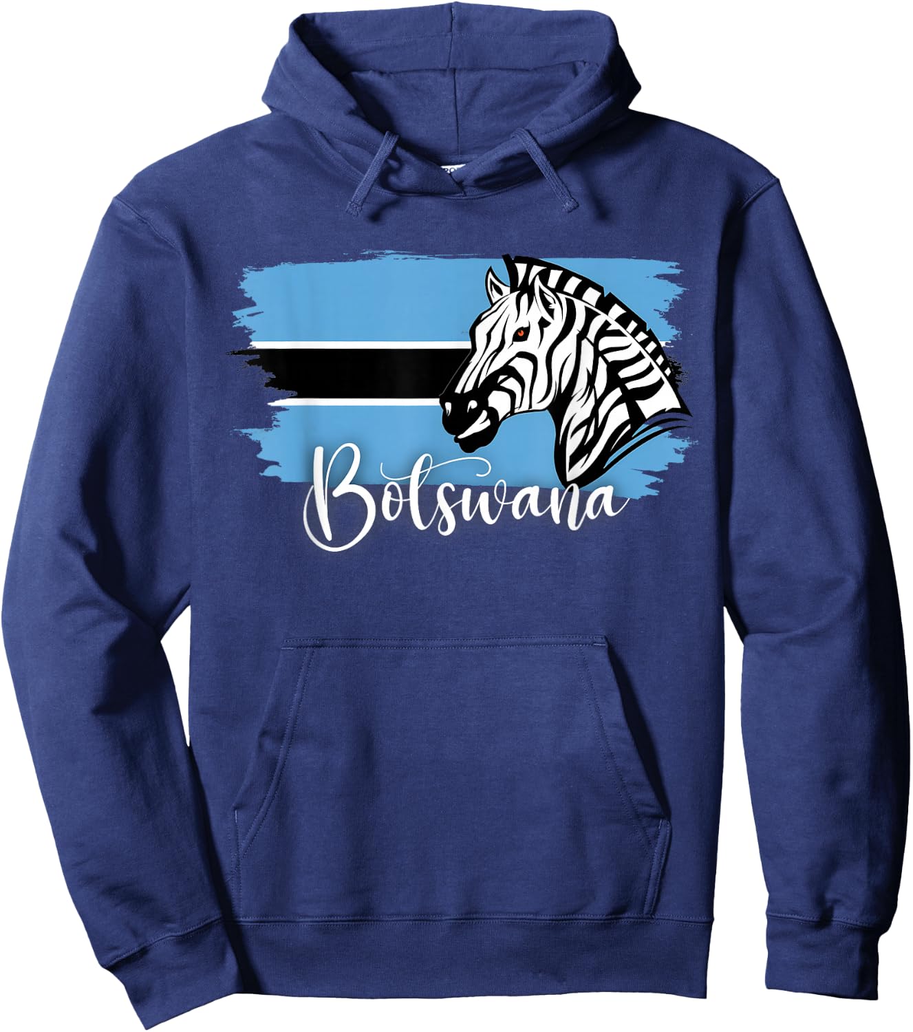 Botswana flag , Botswana t shirt, Botswana Hoodie - Hoodie | Navy