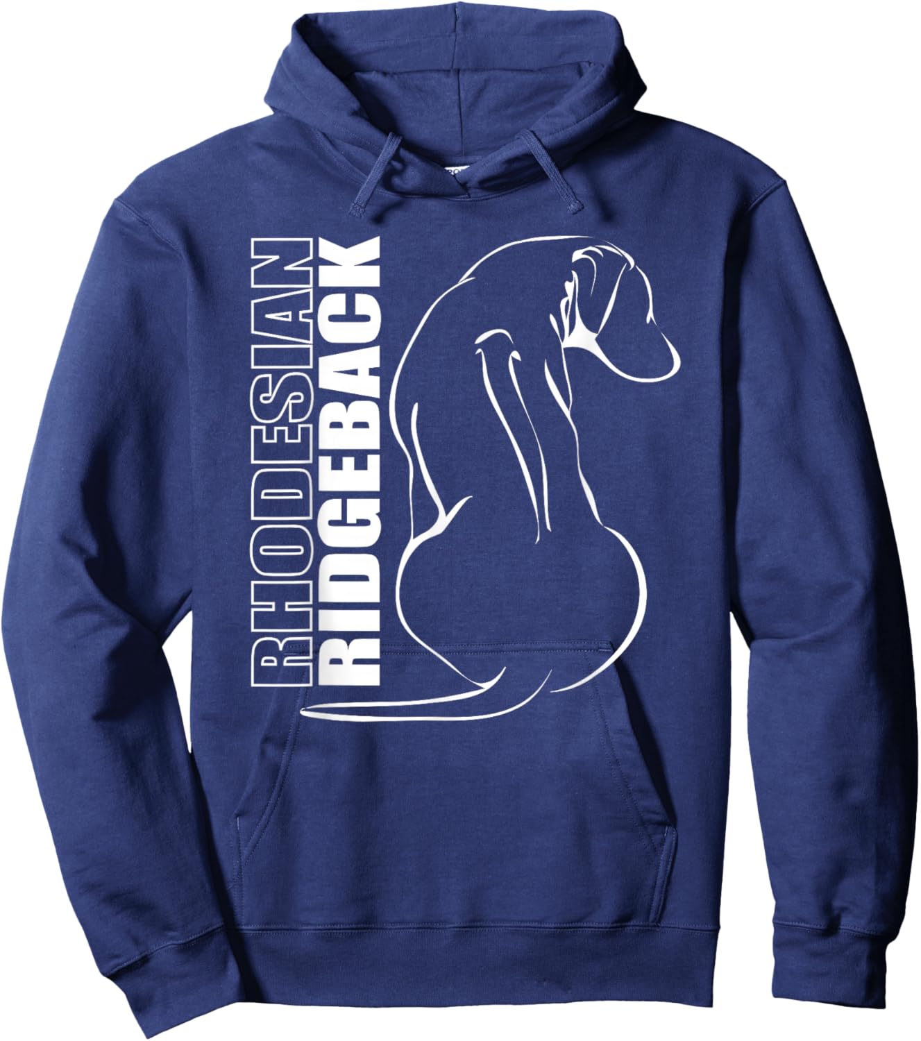 Proud Rhodesian Ridgeback Profile Dog Ridgeback Hoodie - Hoodie | Navy