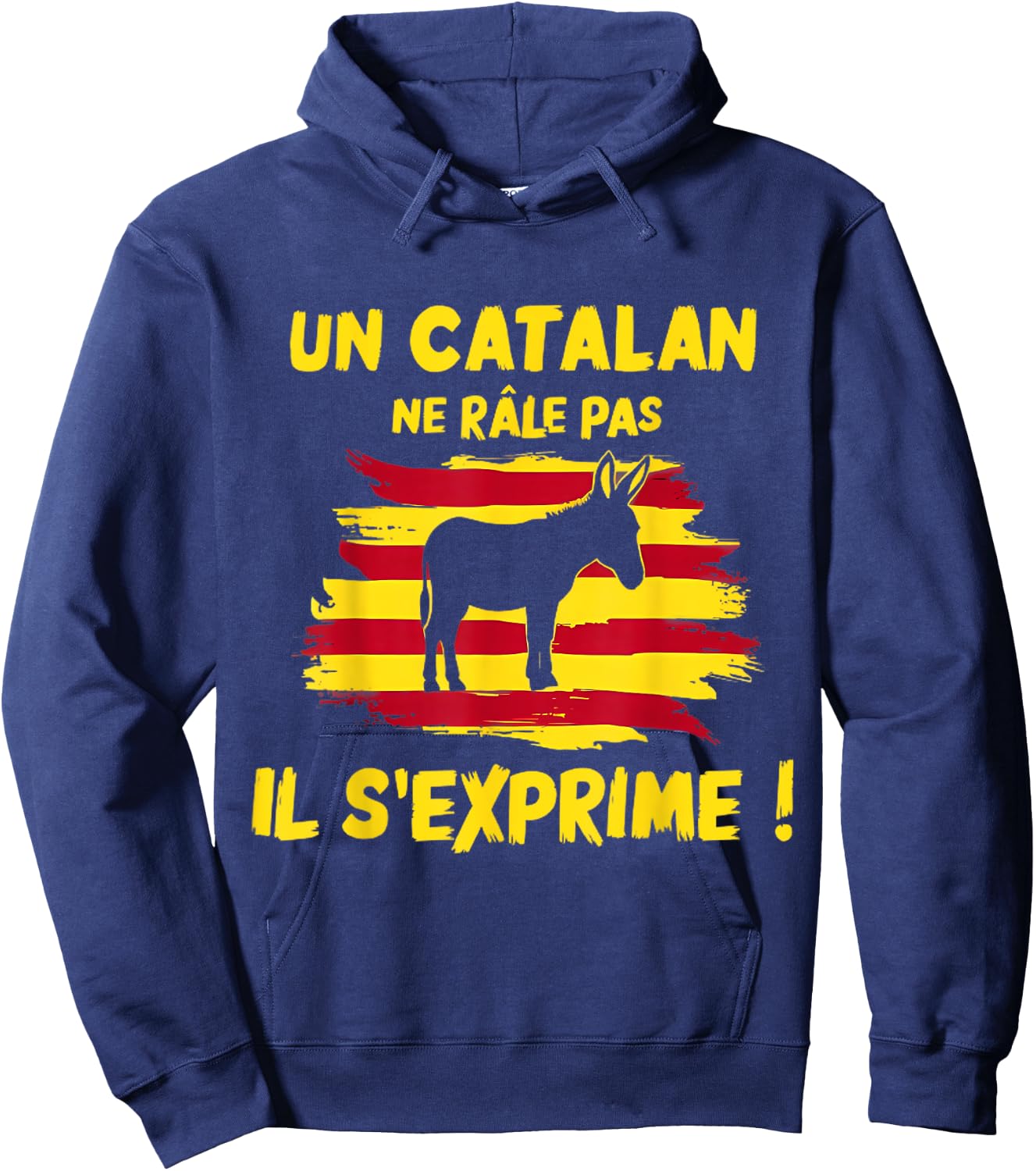 Catalan , Black, S Hoodie - Hoodie | Navy