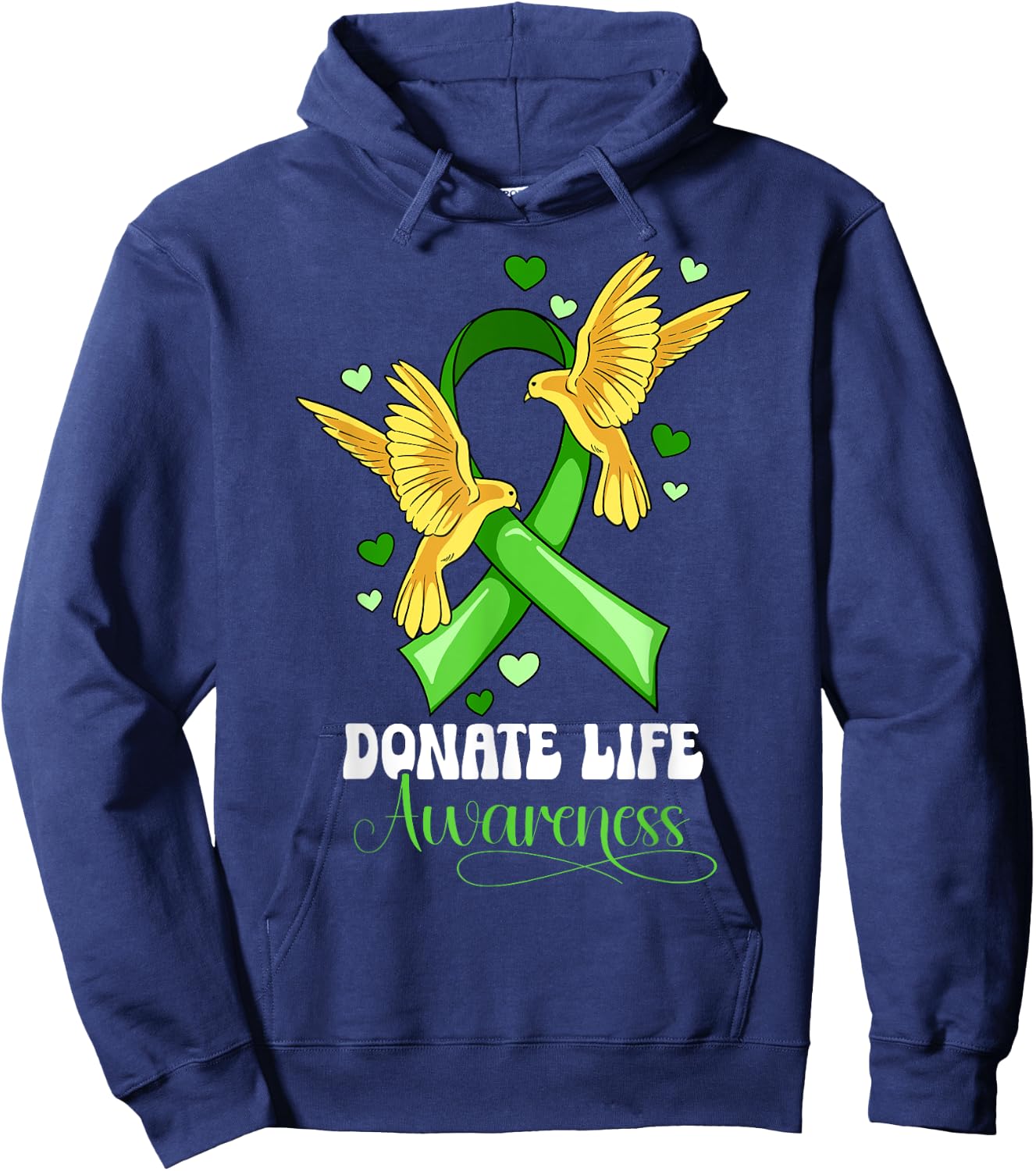 Donate Life Hoodie - Hoodie | Navy