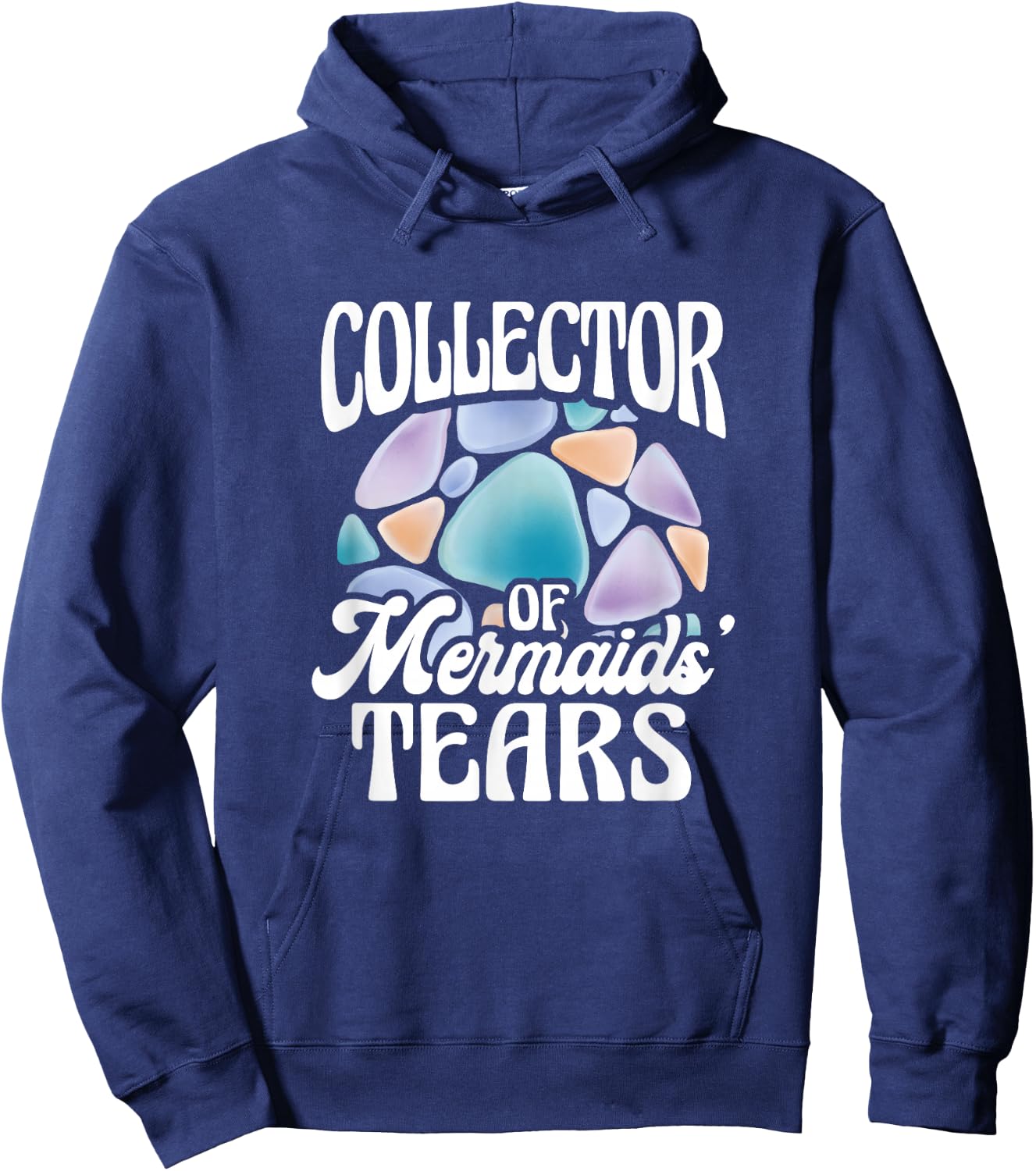 Collector Of Mermaids' Tears Fantasy Dream Hoodie - Hoodie | Navy
