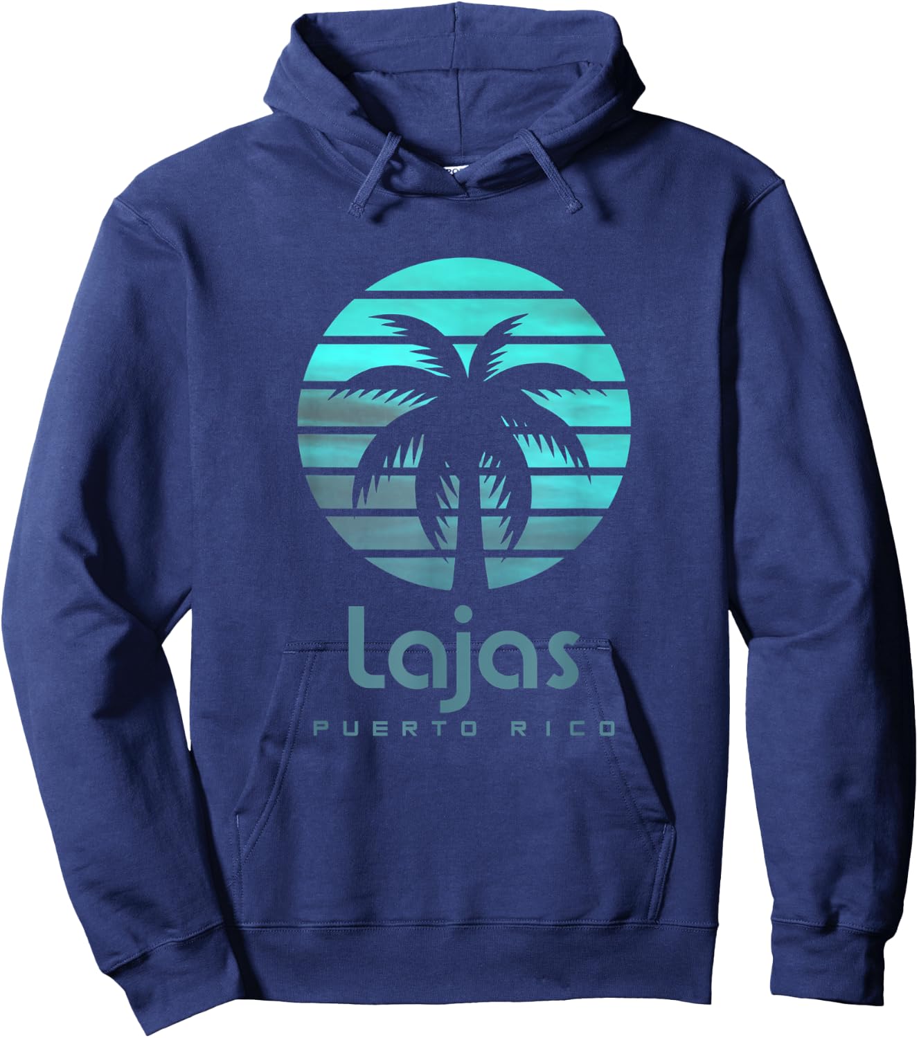 Lajas Puerto Rico Hoodie - Hoodie | Navy
