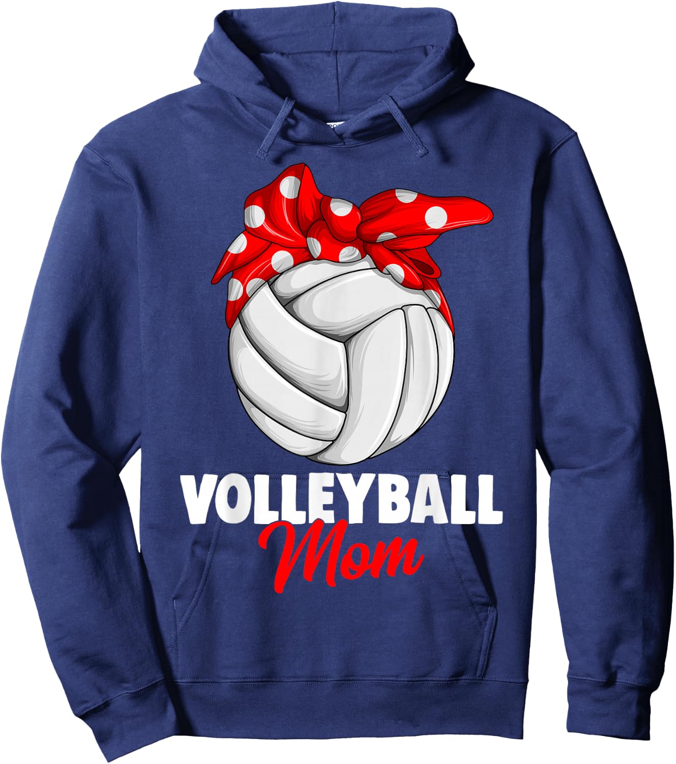 Volleyball Mom Women Hoodie - Hoodie | Navy