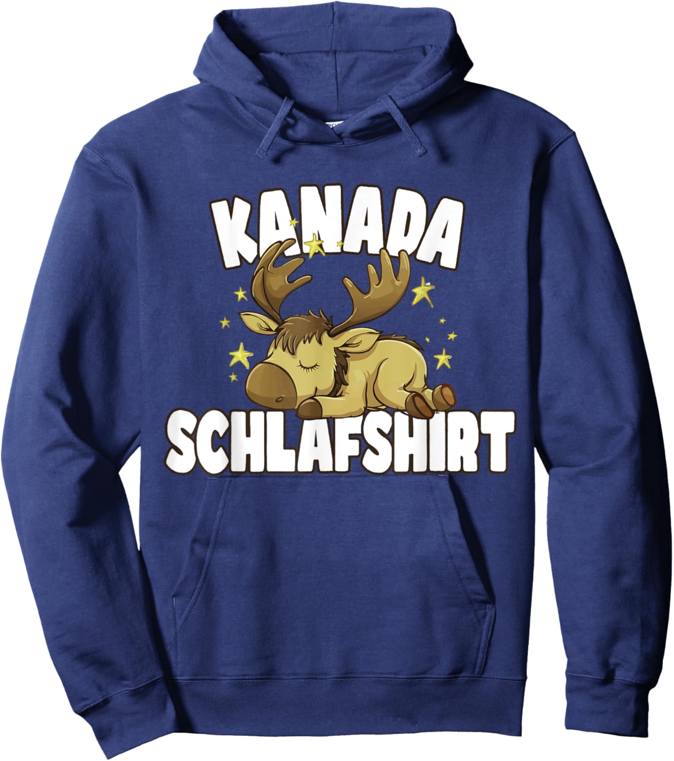 Funny Canada Sleep Hoodie - Hoodie | Navy