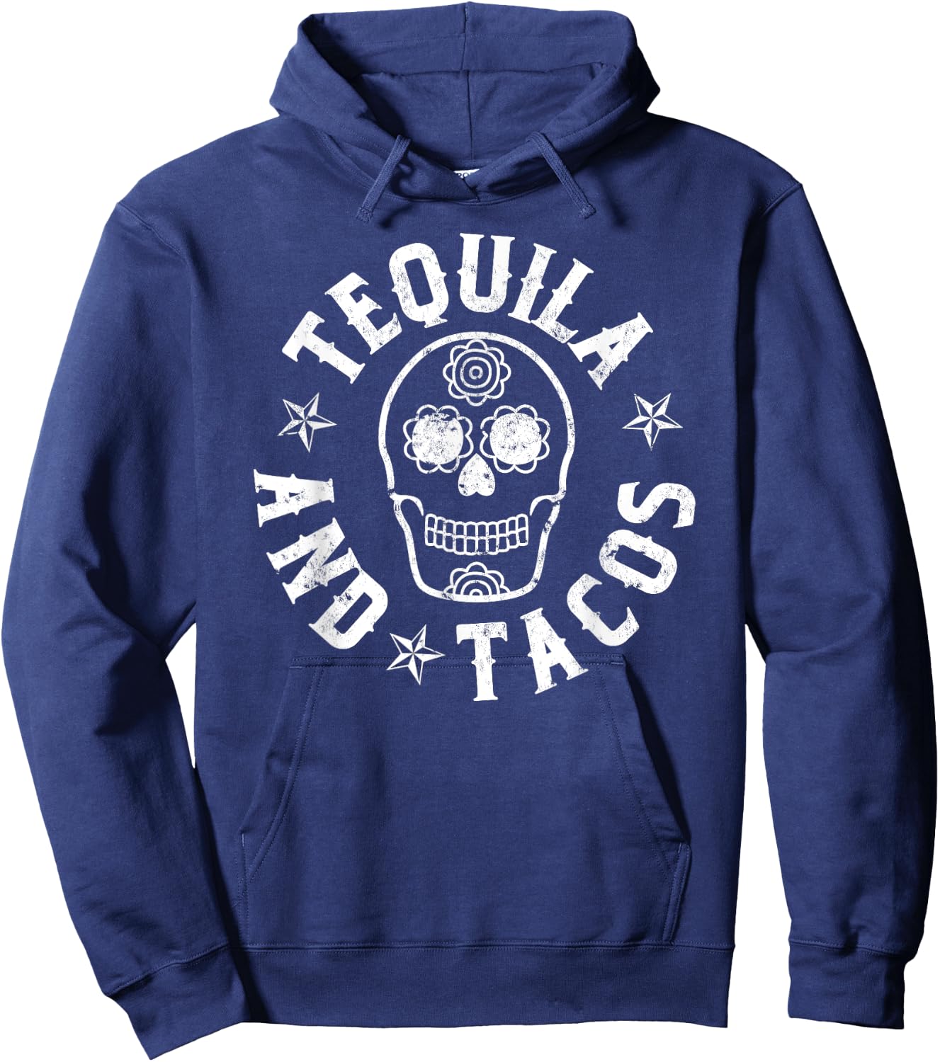 Tequila And Tacos Cinco De Mayo Mexican Food Hoodie - Hoodie | Navy