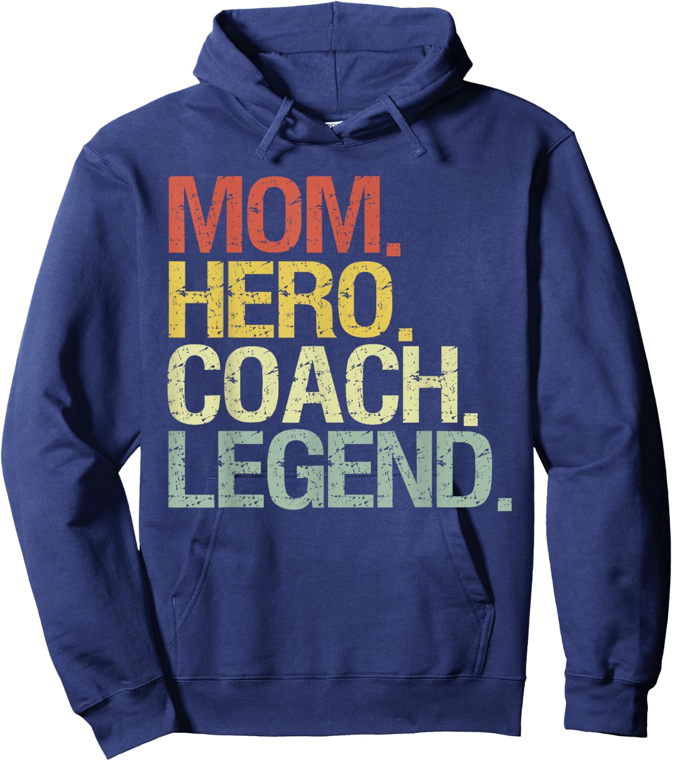 Mom Coach Mother Coach Hoodie - Hoodie | Navy