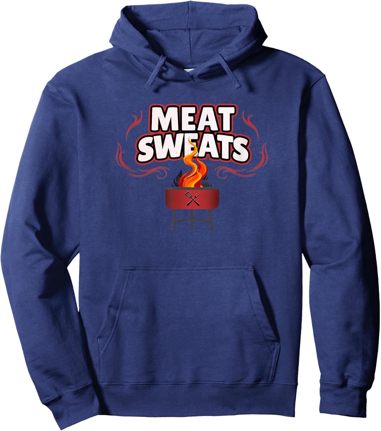 Meat Sweats Hoodie - Hoodie | Navy