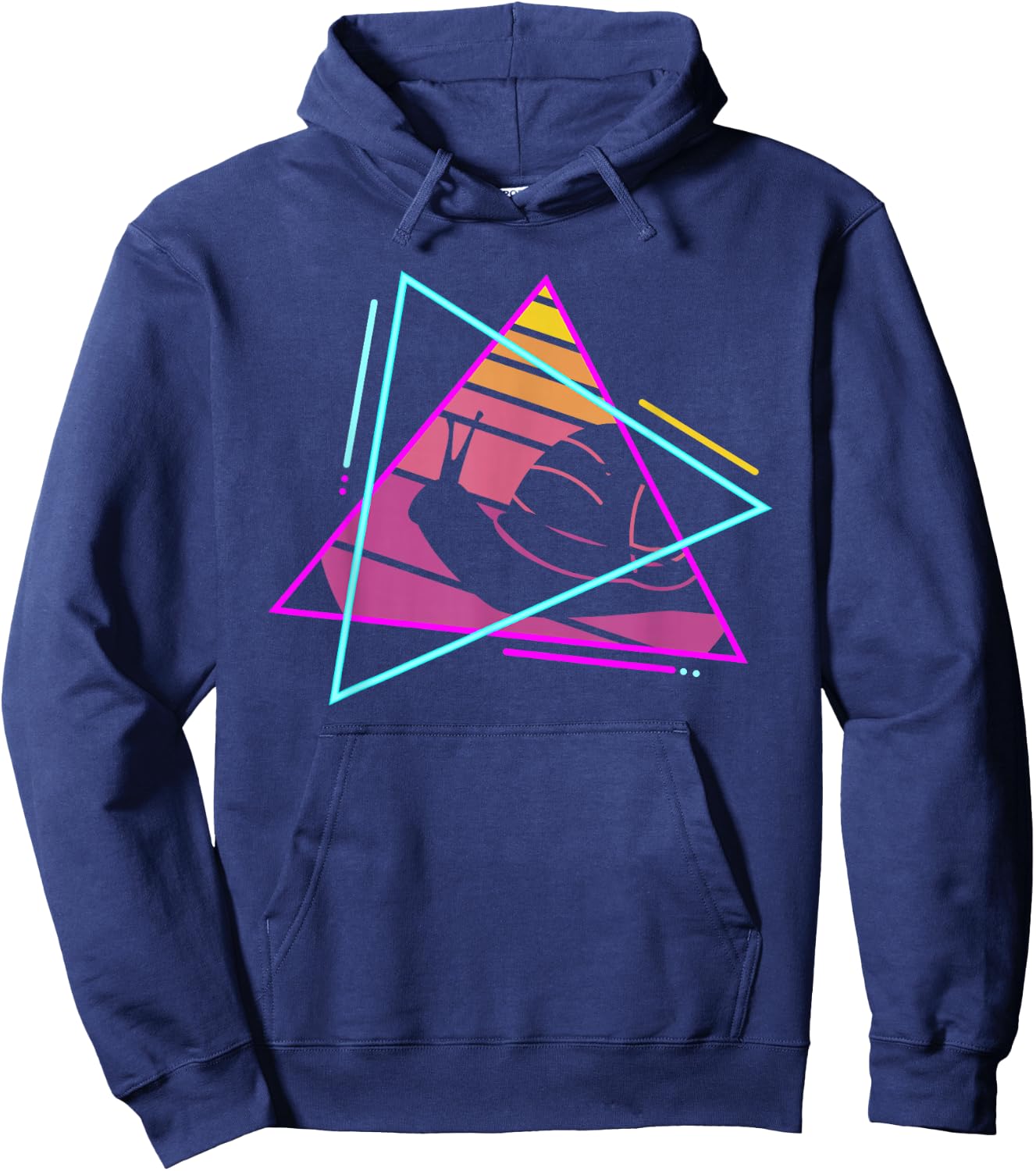 Retro Snail Snails Lover Hoodie - Hoodie | Navy