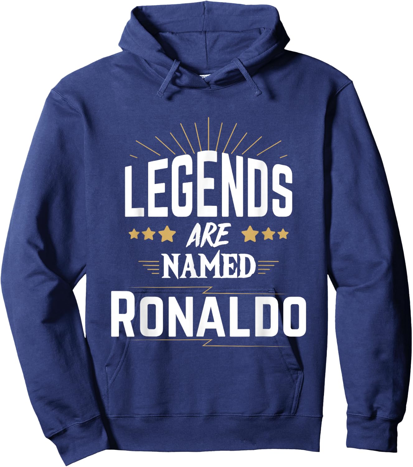 Legends are Named Ronaldo Hoodie - Hoodie | Navy