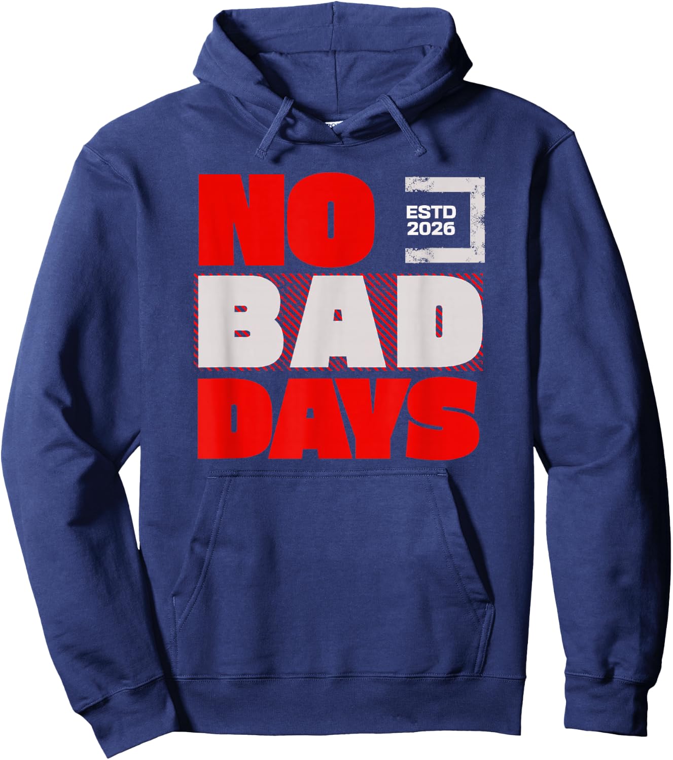 Vibes - Attitude No Bad Days Hoodie - Hoodie | Navy