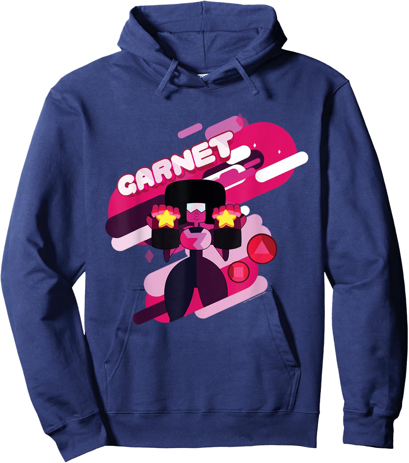 Steven Universe Garnet Power Hoodie - Hoodie | Navy