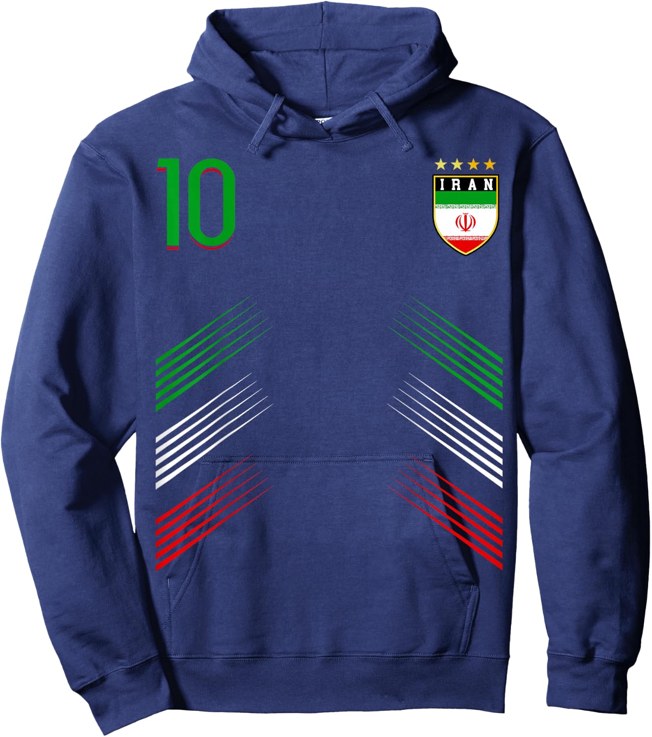 Iran Flag Iranian Pride Lovers Hoodie - Hoodie | Navy