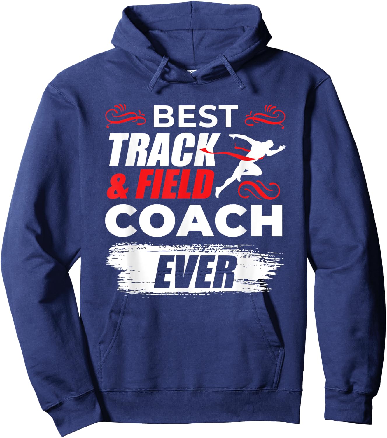 Track And Field Sport Coach Gifts Hoodie - Hoodie | Navy