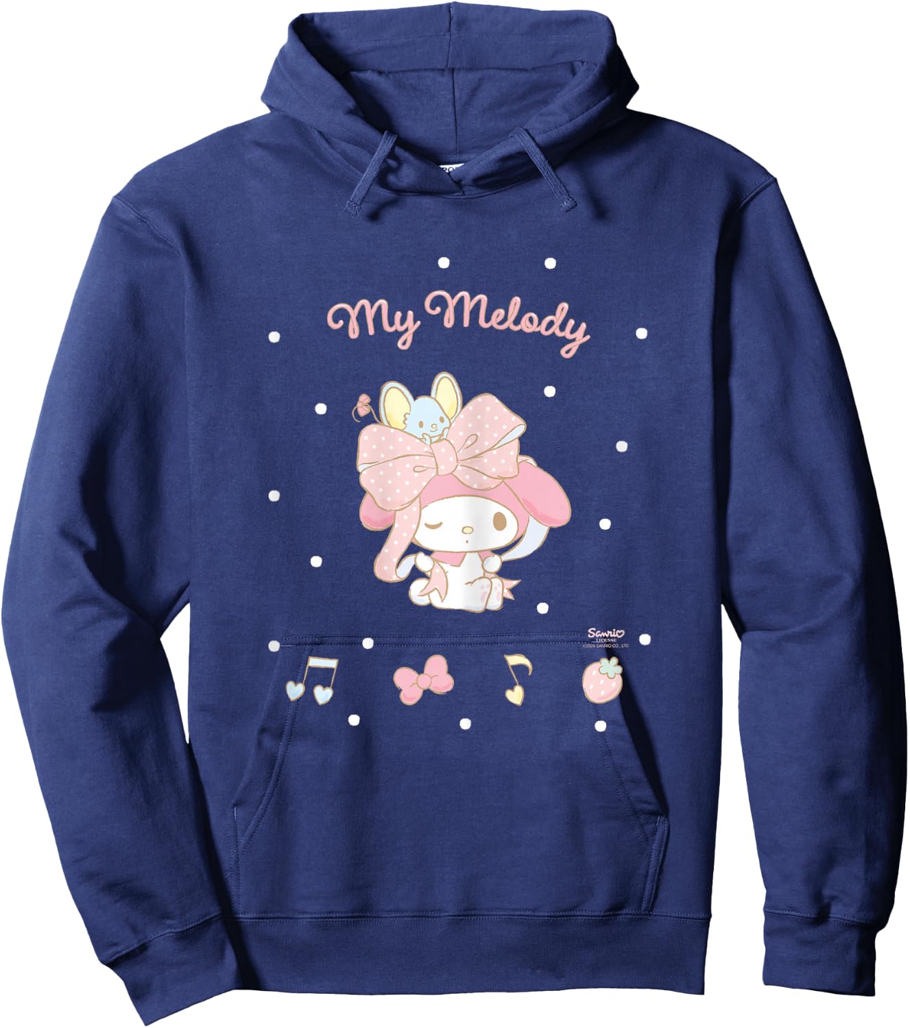 Hello Kitty - My Melody Precious Girl Hoodie - Hoodie | Navy