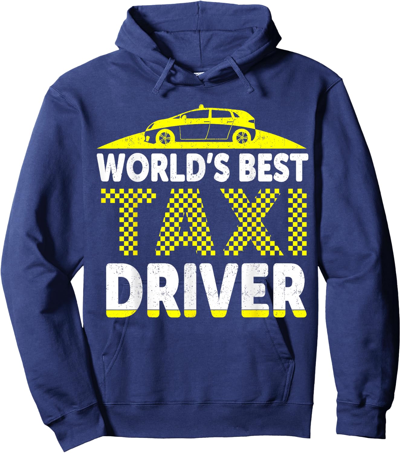 World's Best Taxi Driver , black, s Hoodie - Hoodie | Navy