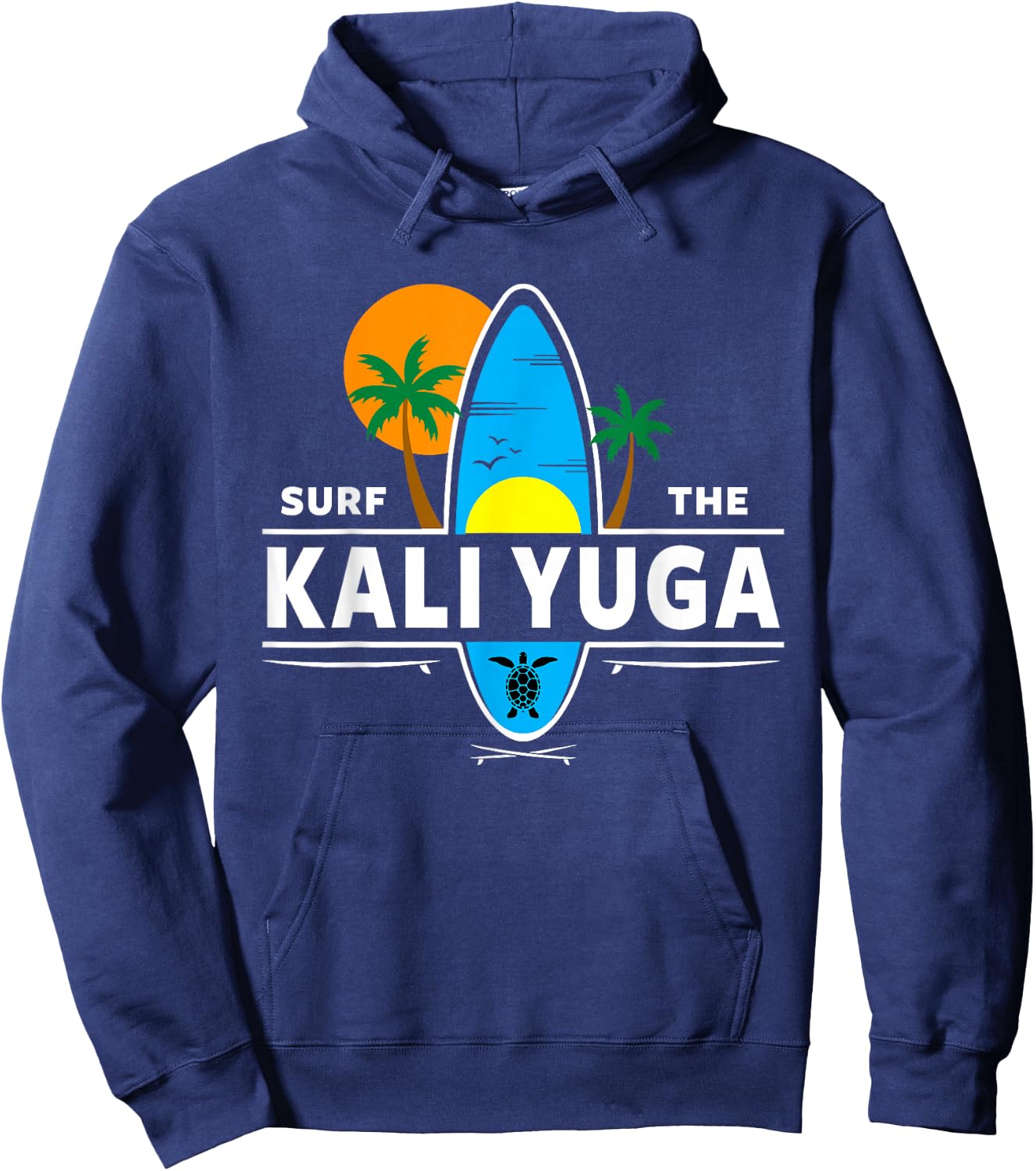 The Kali Yuga Surf Club Shirts Clothing & Store Hoodie - Hoodie | Navy
